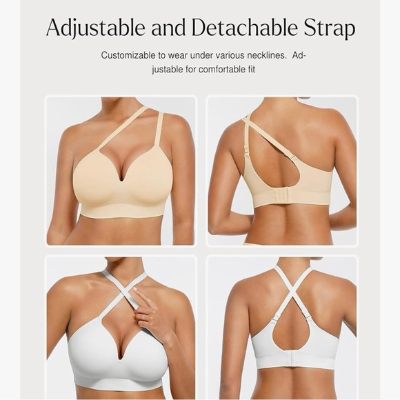 Popilush Seamless Black Bra‎ Small - Picture 5 of 6